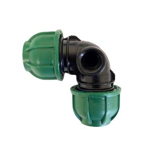 Codo de 90 grados para conexión de agua de jardín de 1/2 pulgada x 25 x 25 - Product Image 1