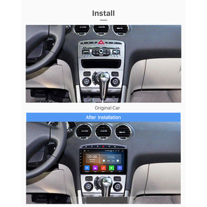 Lecteur multimédia automobile Android <span class=keywords><strong>Peugeot</strong></span> 308 408 2010 2011 GPS Lecteur CD Écran tactile pour autoradio Divertissement Stéréo Tête - Product Image 3