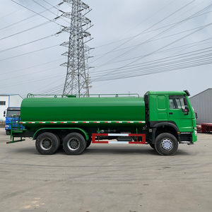 डिस्पेंसर के साथ 6x4 HOWO स्टेनलेस स्टील वॉटर टैंक ट्रक ट्रांसपोर्ट स्प्रिंकलर ट्रक वॉटरिंग कार्ट - Product Image 3