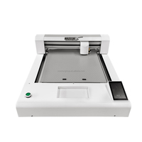 Nueva llegada A3 Máquina cortadora Plotter de corte de contorno plano para tela de película de PU Cartón de PVC