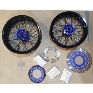 Ruedas Supermotard de Aleación de Aluminio para Motocicleta Supermoto para <span class=keywords><strong>Ktm</strong></span> Exc 250 300 530 - Product Image 2