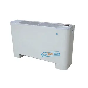 CE certificate vertical exposed floor standing fan coil unit fcu