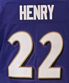 2025 अमेरिकी फुटबॉल जर्सी के 8 लामर जैकसन 22 डेरिक हैनरी 0 स्मिथ 4 फूल 7 बेटमैन - Product Image 5