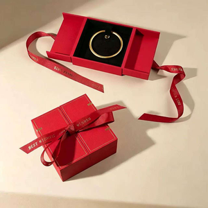 Double door jewelry <b>gift</b> <b>box</b> jewelry rigid <b>box</b> bifold opening jewellery <b>box</b> <b>necklace</b> bracelet <b>gift</b> <b>box</b> luxury jewelry packaging - Product Image 3