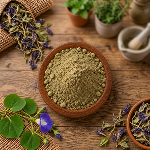 Polvo de Shankhpushpi 100% Puro y Natural, Hierba Seca en Polvo, Ingrediente Botánico Ayurvédico para Formulaciones Herbales y Venta al por Mayor - Product Image 3