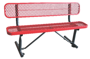 Banquette extérieure <span class=keywords><strong>en</strong></span> acier de 4 pieds/6 pieds/8 pieds Banquette extérieure <span class=keywords><strong>en</strong></span> métal pour parc Banquette extérieure pour jardin public Patio <span class=keywords><strong>Banc</strong></span> à dossier <span class=keywords><strong>en</strong></span> <span class=keywords><strong>fonte</strong></span> - Product Image 6