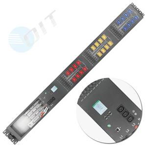 Akıllı 24-Port madencilik PDU ölçülü raf montajı 3 fazlı C19 kırmızı prizler IP PDU monitör akıllı kilit fonksiyonu LV ürünleri - Product Image 1