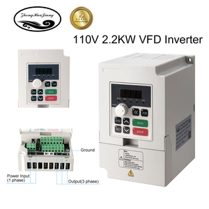 High Quality Square ER20 4 Bearings 2.2KW Air Cooled CNC Spindle Motor VFD Kit Router <b>Engraving</b> <b>Machine</b> Drilling BT30 Nose - Product Image 3