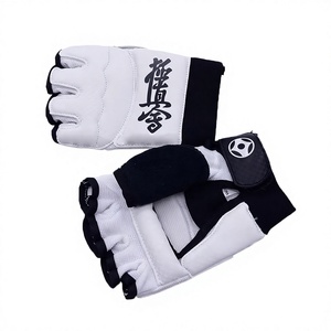 ถุงมือเปิดนิ้วคาราเต้ Kyokushin kaikon karatedo Ashihara Kara - Product Image 1