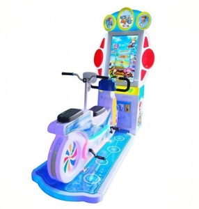Simulateur de course 2 joueurs en fer et plastique, machine de jeu à monnayeur/billets avec tickets, jeu vidéo d'arcade, équipement de divertissement - Product Image 4