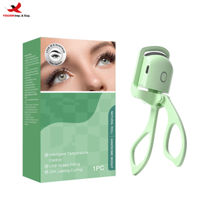 Wholesale <b>USB</b> Rechargeable Electric <b>Mini</b> Heated Eyelash Curler Tool Long Lasting Heated Eyelash Comb GZ RTS Bulk Mixed Order - Product Image 1
