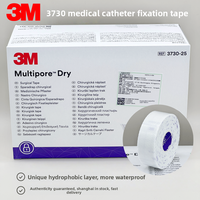 Bande de fixation médicale multipore 3M 3730 respirante, imperméable et hypoallergénique pour cathéters et tubes nasogastriques
