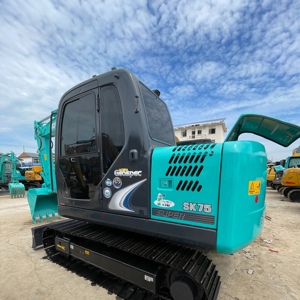 Excavatrice sur chenilles d'<span class=keywords><strong>occasion</strong></span> KOBELCO SK75, pelle d'<span class=keywords><strong>occasion</strong></span> KOBELCO SK60 70 75 55 50, excavatrices d'<span class=keywords><strong>occasion</strong></span> - Product Image 3