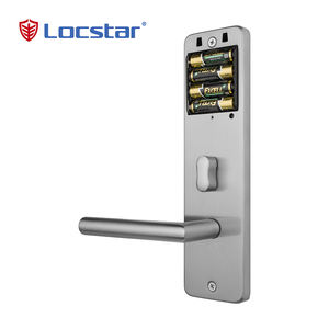 LockstarハイセキュリティRfidカードシルバースマートホテル電子ドアロック - Product Image 3