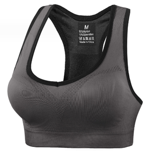 Ensemble de <span class=keywords><strong>soutien</strong></span>-<span class=keywords><strong>gorge</strong></span> de <span class=keywords><strong>sport</strong></span> d'été pour filles Plus XS, design ajouré, haute intensité, absorbant les chocs, pour yoga, gym, fitness, entraînement, dos court - Product Image 5