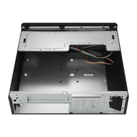 Oferta Especial: Carcasa de Ordenador para Juegos MATX Mini ITX UX01 1U con Fuente de Alimentación, Chasis para Ordenador de Oficina y Negocios