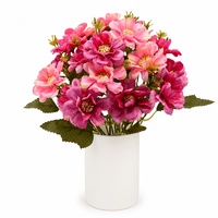 Fleurs artificielles de cerisier d'automne en soie pour la décoration de table à manger, fleurs artificielles d'intérieur, accessoires de photographie extérieure, style pastoral
