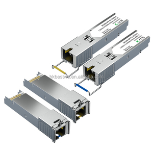 Módulo óptico Gigabit 1,25G SC Transceptores de fibra óptica monomodo SFP Rango de 40KM TCP/IP para redes FTTH y WiFi - Product Image 1