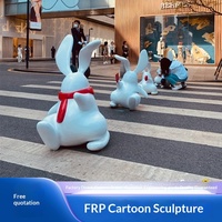 Figurine de boîte mystère artistique SIHAI, sculpture d'animal sculptée à la main, ornements en plastique renforcé de fibre de verre