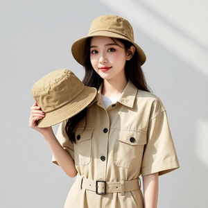 Chapeau Bob en Jean Imperméable à Bord Large Non Structuré Personnalisé de Qualité Supérieure avec Logo Brodé, Style Sportif, Vente en Gros - Product Image 2