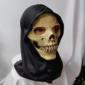 Máscara de Calavera Talla Única, Accesorio de Disfraz de Halloween, Cosplay, Cubrecabezas - Product Image 2