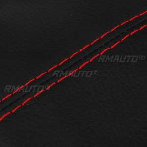 Funda universal de cuero PU para palanca de cambios, cubierta de polvo para pomo de palanca de cambios manual de coche - Product Image 5