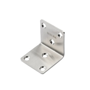 Plaque de connexion en acier inoxydable en forme de T pour bois, support d'<span class=keywords><strong>angle</strong></span> pour meubles, cadre de porte, cadre de fenêtre, profilé en L, pièce droite en T - Product Image 4
