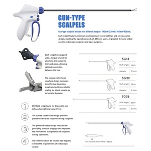 Scalpel ultrasonique vétérinaire à intervention minimale invasive, 5 mm, pour la scellation des vaisseaux, destiné aux interventions chirurgicales sur petits animaux - Product Image 5