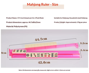 Support de Règles 3-en-1 en Acrylique Transparent de Luxe avec Poussoirs, Accessoire de Mahjong pour <span class=keywords><strong>Poker</strong></span>, Casino, Jeux d'Hasard, 4 Joueurs, pour un Score Clair et Facile - Product Image 5