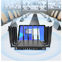 Router WiFi 7 BE19000 OpenWrt con 12 Antenas de Alta Ganancia, Red MESH para Todo el Hogar, Router Módem Inalámbrico de Alta Velocidad