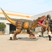 T-rex animatronique de dinosaure