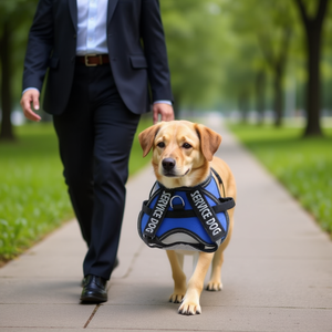 Yommy Service <b>Dog</b> <b>Harness</b> 41-52cm Reflective Pet Vest For <b>Dogs</b> - Product Image 3