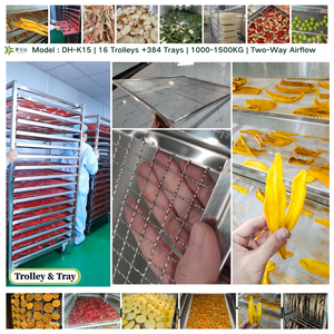 Máquina Desidratadora de Bastões Dentais para Animais de Estimação DH-K15, 1000KG/Lote, Desidratador Industrial com Bomba de Calor para Processamento de Ração, Carne e Alimentos para Cães - Product Image 6