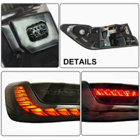 Feux arrière LED G20 nouvelle conception, plug and play, 2019-2021 pour BMW Série 3, noir, 12V
