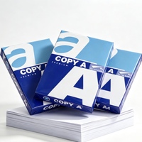 Papier copie A4 70g/75g/80g 100% pâte de bois vierge blanc pour usage professionnel et scolaire, directement de l'usine du Shandong