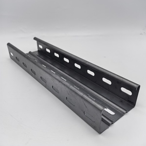 Plateau de câblage perforé de type cheminée 0.8/1.0/1.2/1.5/1.8mm, économique, pré-galvanisé - Product Image 6