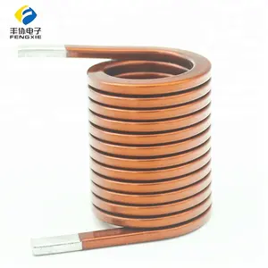 In Stock Toy Rfid Copper Wire Flat Copper Coil Air Core Inductor Rfid Flat Copper Coil
