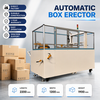 Machine automatique d'érection, de formage et de scellage de cartons, ouvre-boîte avec scellage par ruban adhésif
