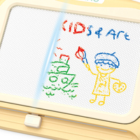 Enfants apprenant wriing set mignon crabe éducation jouet effaçable portable planche à dessin
