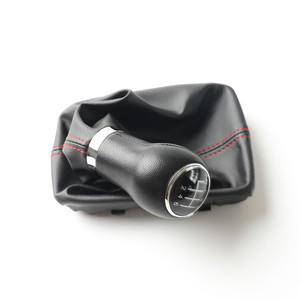 Pommeau de levier de vitesse en cuir 5 6 vitesses ergonomique pour Mercedes Benz - Product Image 1