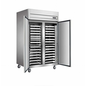 Congelatore <span class=keywords><strong>a</strong></span> Vassoi Commerciali -18~-25 Raffreddamento ad Aria <span class=keywords><strong>a</strong></span> Risparmio Energetico <span class=keywords><strong>32</strong></span> Ripiani in Acciaio Inox 201/304 per Panetterie e Ristoranti - Product Image 3