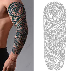 Bxtats Venta al por Mayor, 68 Estilos de Tatuajes Temporales de Tótem Tribal, Resistentes al Agua, con Tinta de Jazmín, Semipermanentes, para <span class=keywords><strong>Brazo</strong></span> Completo, Duran 2 Semanas - Product Image 2