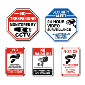 Toowin nhà máy giá sân dấu hiệu tùy chỉnh Nhà cung cấp 18x24 máy ảnh dấu hiệu cho tài sản nhôm sân dấu hiệu khoảng trống - Product Image 3