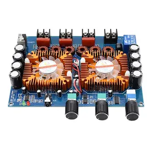 XH-A128 160W x 2 220W carte amplificateur de puissance numérique haute puissance 2.1 double canal 12-32V