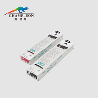 Cartouche de pigment à base d'huile CMYK+Gris de qualité supérieure compatible avec puce originale pour imprimantes numériques commerciales (Modèle GD9630)