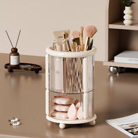 Support de Rangement Minimaliste de Luxe Léger pour Pinceaux de Maquillage et Crayons à Sourcils – Idéal pour Coiffeuse et Bureau
