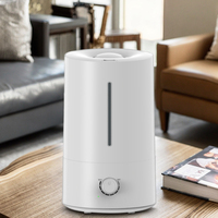 Humidificateur d'air à ultrasons intelligent à brume fraîche de bureau de 4 à 5 litres pour la maison
