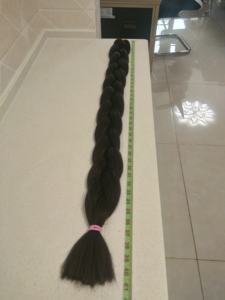 Extensiones de Cabello Sintético <span class=keywords><strong>Jumbo</strong></span> Box Braids para Mujer, Trenzas Africanas, Textura YAKI, Color Castaño Oscuro, Cabello para Trenzar al por Mayor - Product Image 6