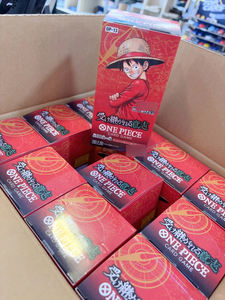 원피스 루피 게임 카드 OP13 일본판 TCG 수집용 카드 3 형제 테마 상속의 의지 플레잉 카드 - Product Image 5