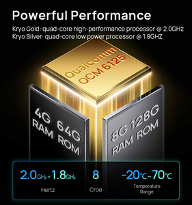 شاشة اندرويد 13 بوصة لأودي Q7-، مشغل سيارة فيديو واي فاي 4G السماح بنظام تحديد المواقع والملاحة ستيريو - Product Image 2